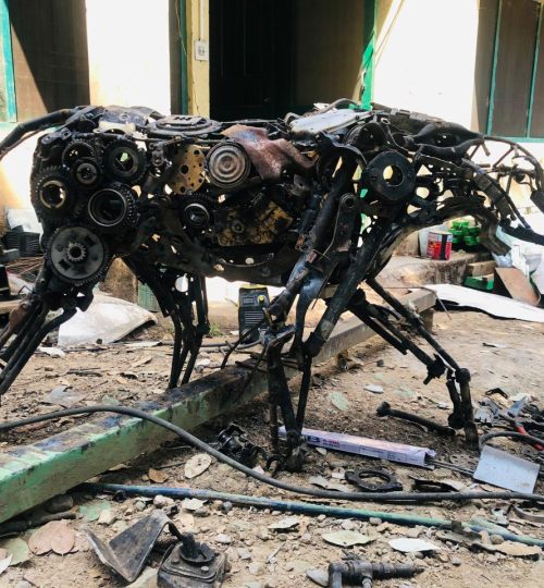 Scrap Metal Sculpture