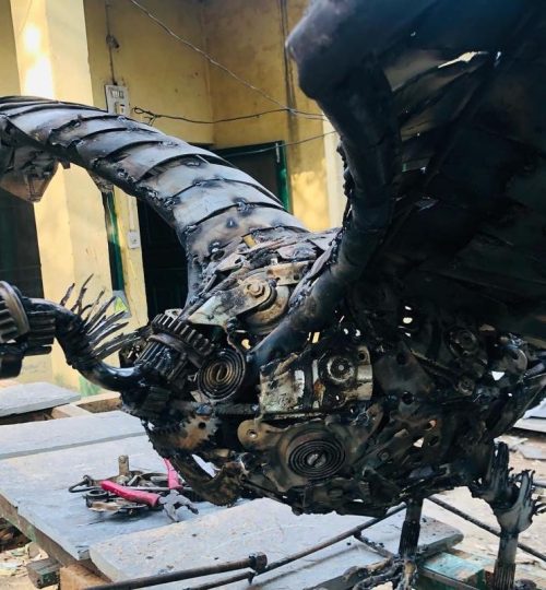 Industrial Scrap Art