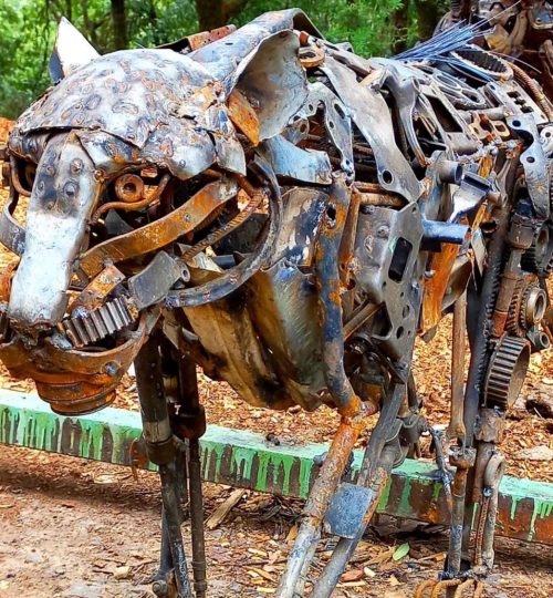 Recycled Art Sculptures