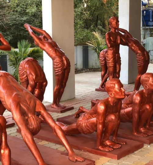 Sun Salutation Sculpture